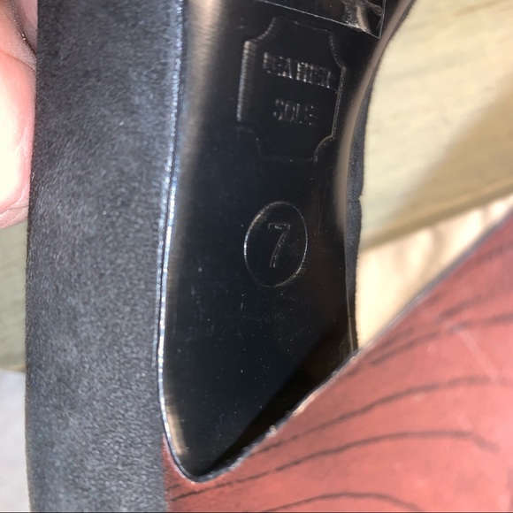 Michael Kors Gray Stiletto Suede & Patent Leather Heels 8M - Picture 7 of 11